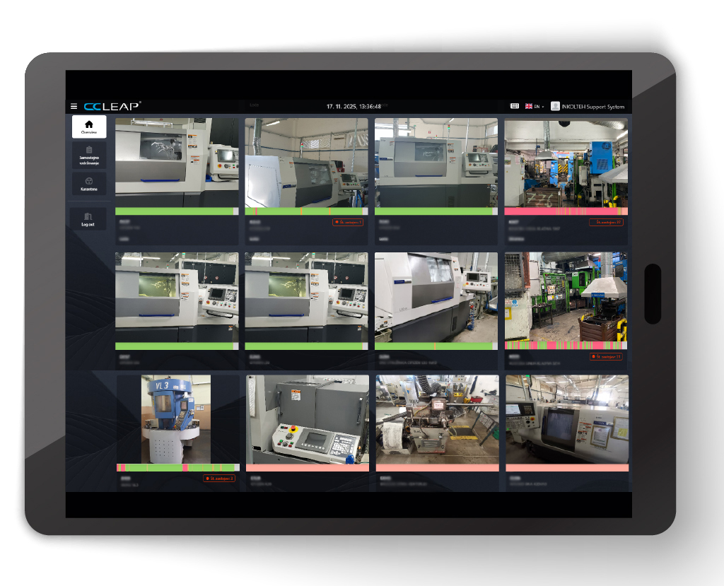 Tablica web terminal - več slik